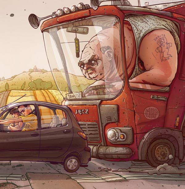 Illustrations by Michal Dziekanby