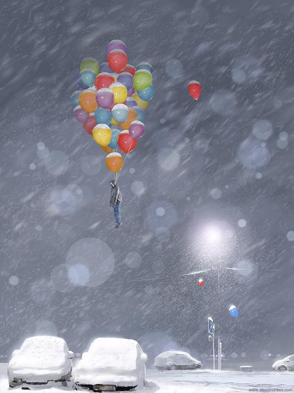 Surrealistic Artwork by Alex Andreyev