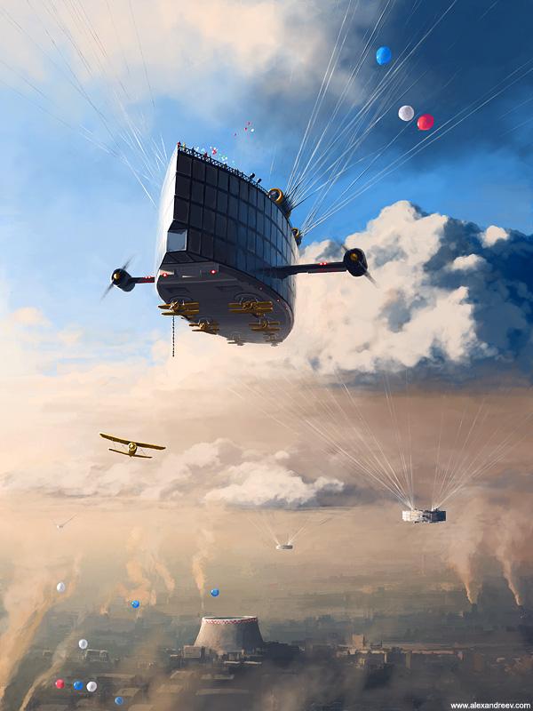Surrealistic Artwork by Alex Andreyev