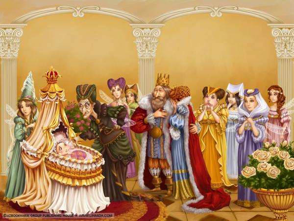Fairy Tales Illustrations by Lia Selina