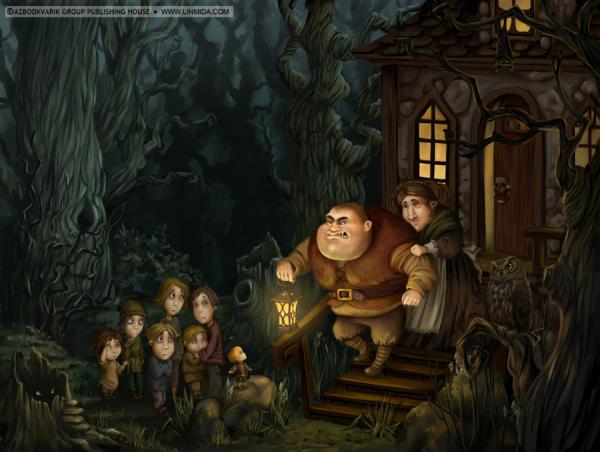 Fairy Tales Illustrations by Lia Selina