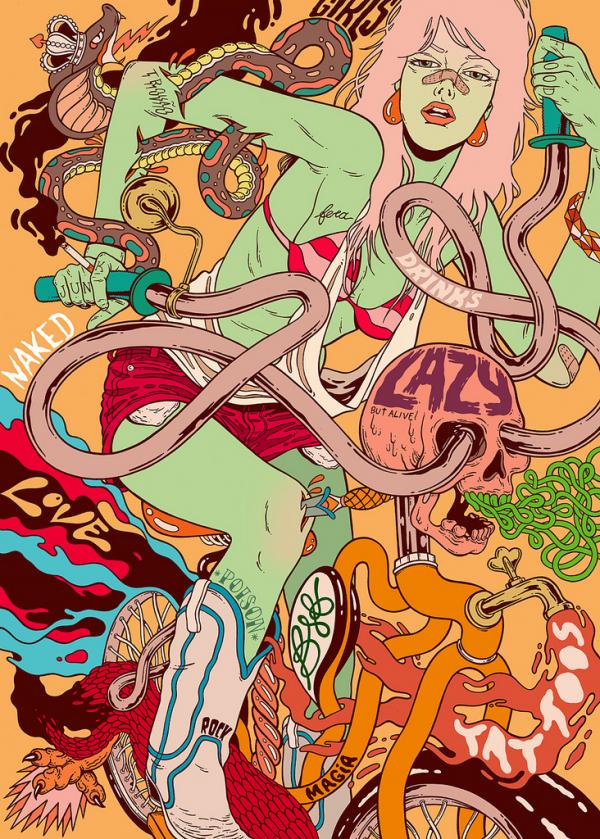 Illustrations by Douglas Bicicleta