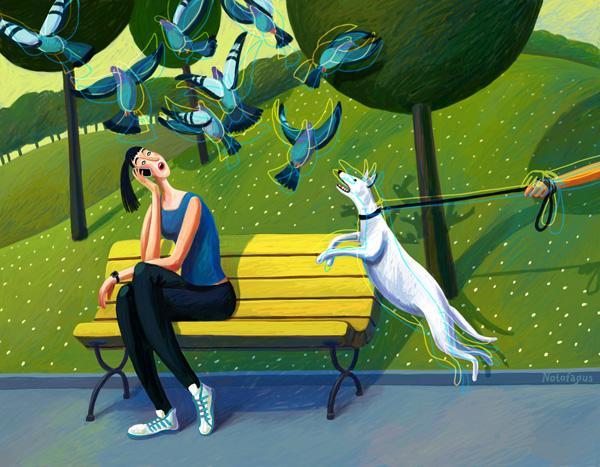 Editorial Illustration by Nata Metlukh