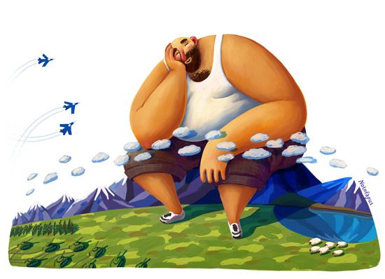 Editorial Illustration by Nata Metlukh
