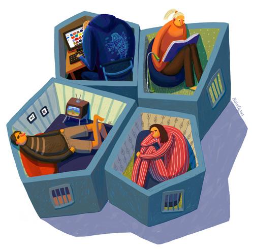 Editorial Illustration by Nata Metlukh