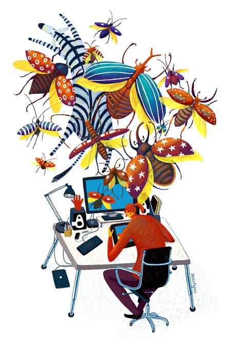 Editorial Illustration by Nata Metlukh