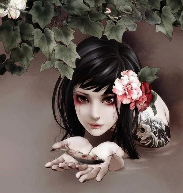 Tattoo Illustrations by Zhang Xiaobai
