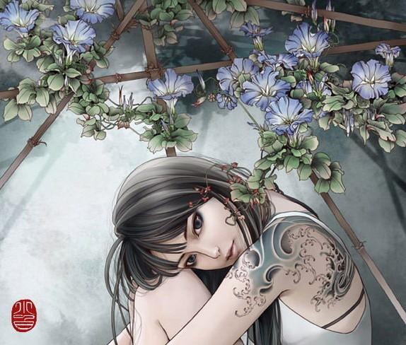 Tattoo Illustrations by Zhang Xiaobai