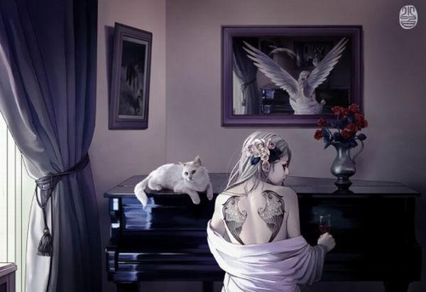 Tattoo Illustrations by Zhang Xiaobai