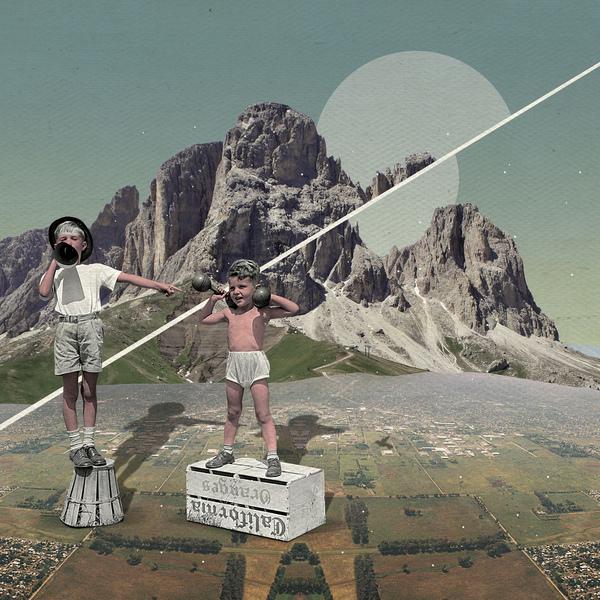 Mixed Media Collages by Sebastian Ospina