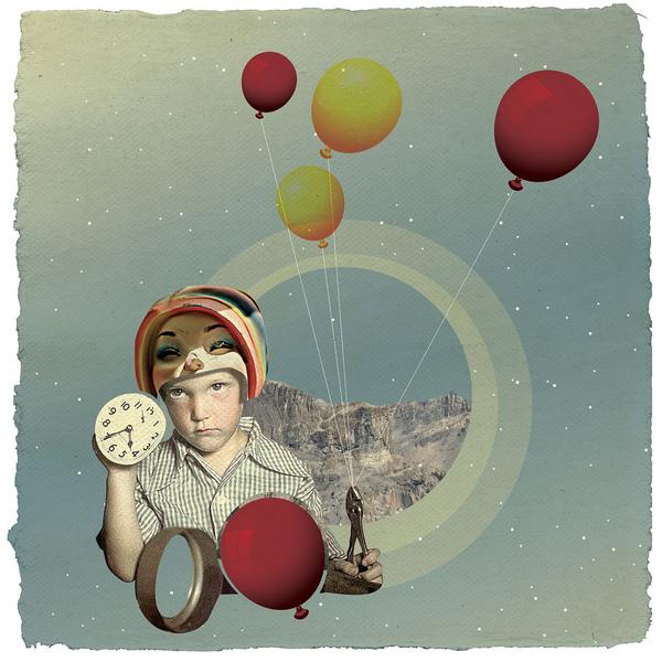 Mixed Media Collages by Sebastian Ospina