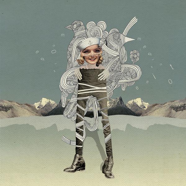 Mixed Media Collages by Sebastian Ospina