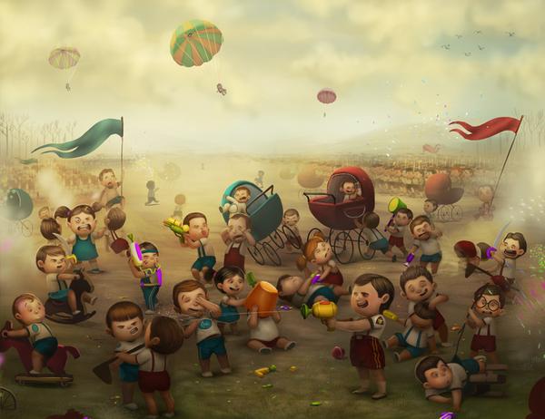 Cartoon Illustrations by Max Kostenko