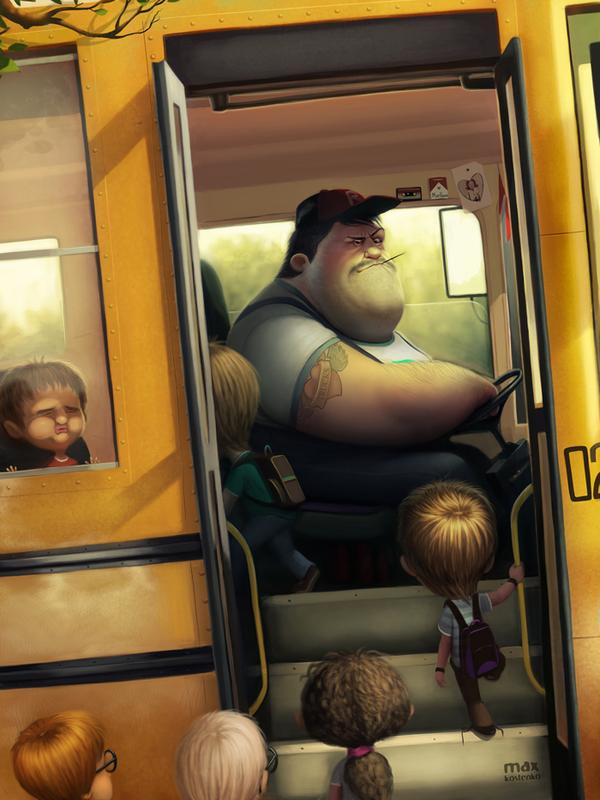 Cartoon Illustrations by Max Kostenko