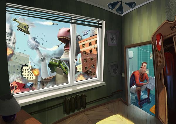 Cartoon Illustrations by Max Kostenko