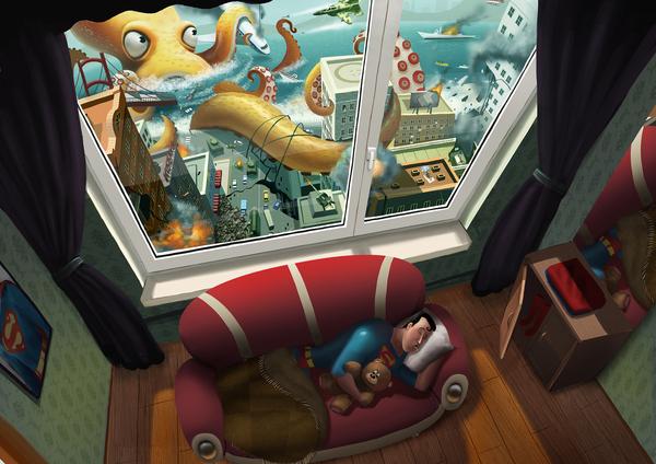 Cartoon Illustrations by Max Kostenko
