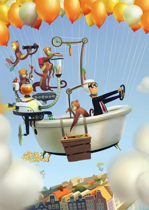 Cartoon Illustrations by Max Kostenko
