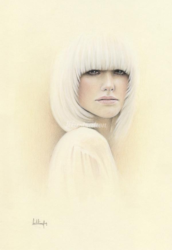 Feminine Portraits by Bec Winnel