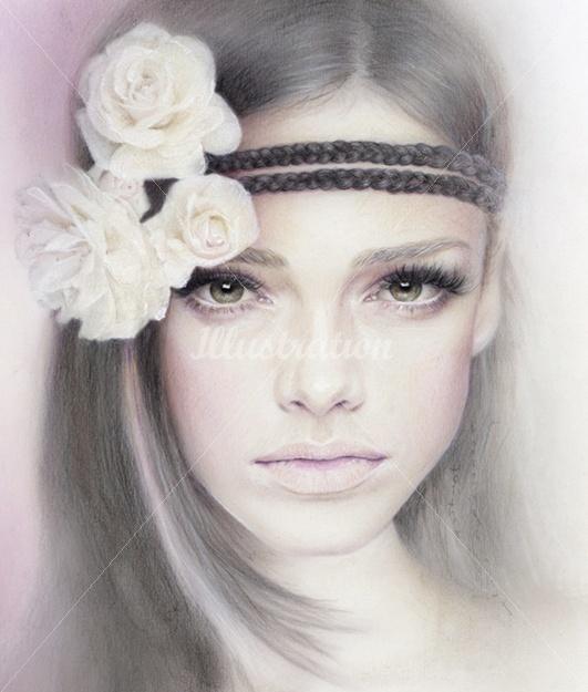Feminine Portraits by Bec Winnel