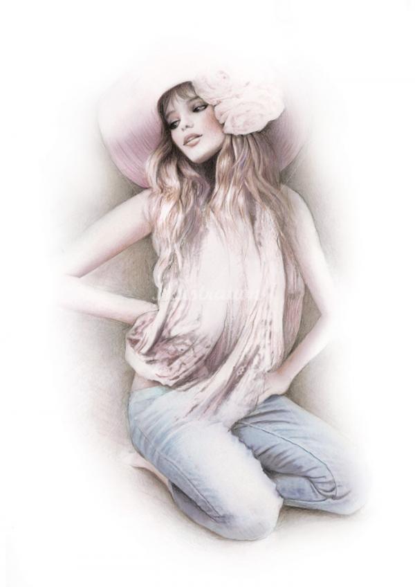 Feminine Portraits by Bec Winnel