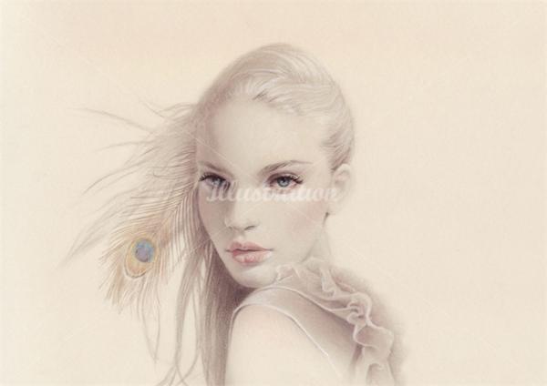 Feminine Portraits by Bec Winnel