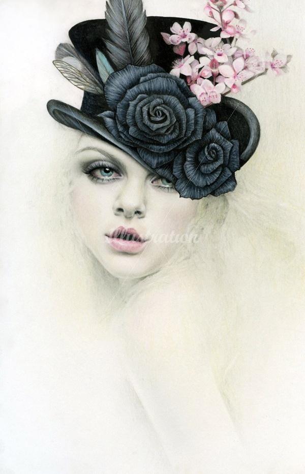 Feminine Portraits by Bec Winnel