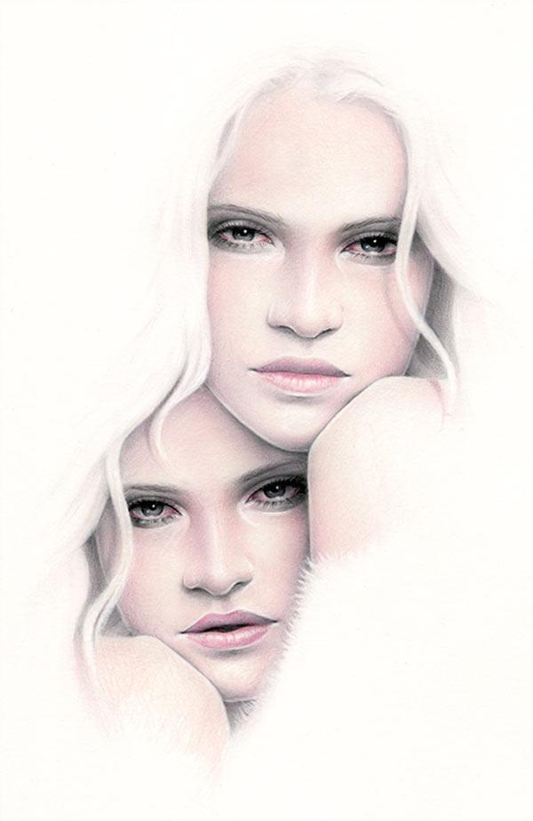 Feminine Portraits by Bec Winnel