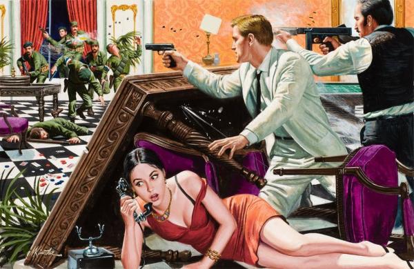 Illustrations by Mort Künstler