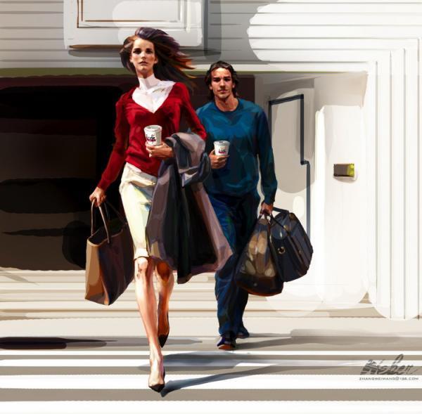 Amazing Illustrations by Zhang Weimang