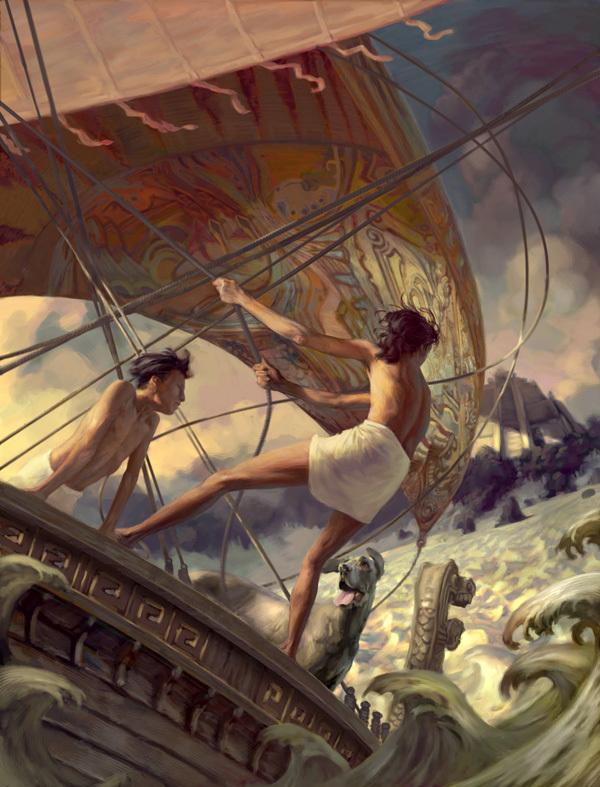 Heroes and Adventures Illustrations by Jon Foster