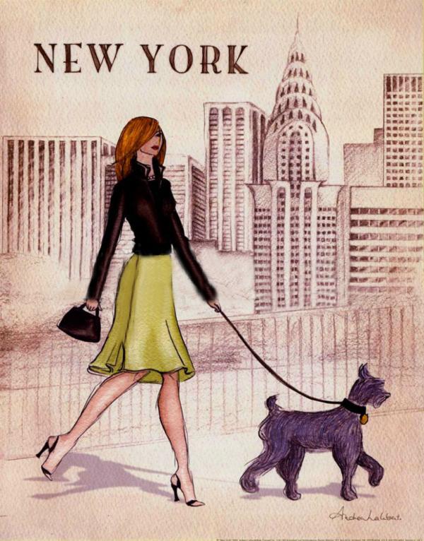 London Art Poster Print by Andrea Laliberte