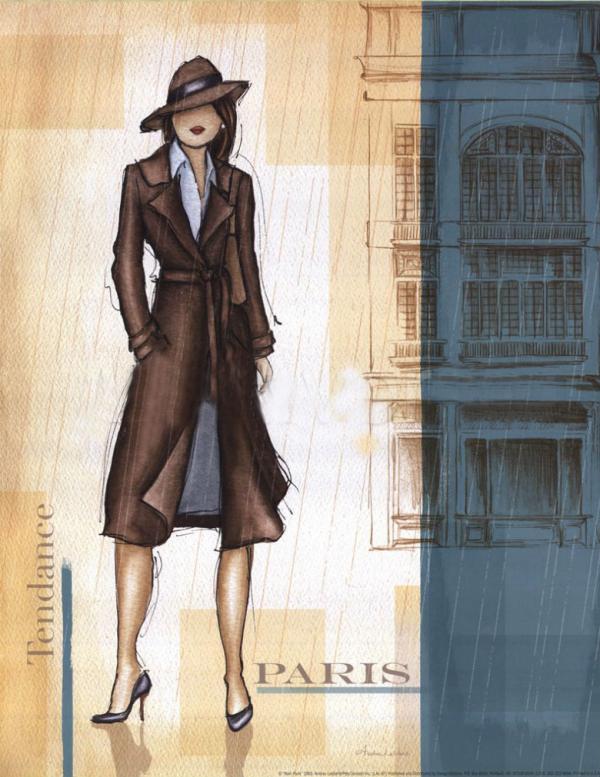 London Art Poster Print by Andrea Laliberte
