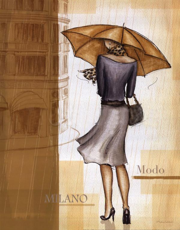 London Art Poster Print by Andrea Laliberte