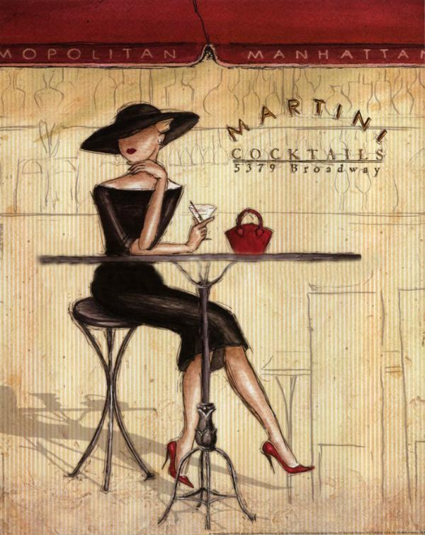 London Art Poster Print by Andrea Laliberte