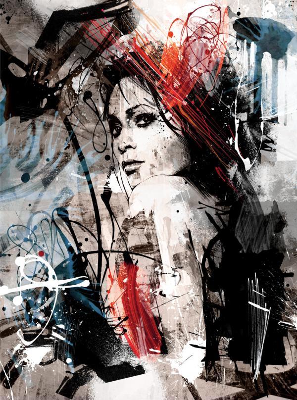 Portrait Illustrations by Joshua Miels