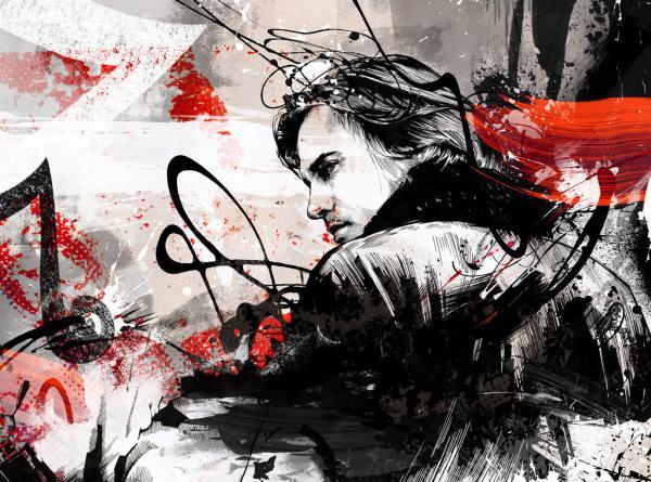 Portrait Illustrations by Joshua Miels