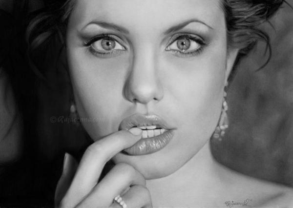 Pencil Portraits Drawings by Rajacenna