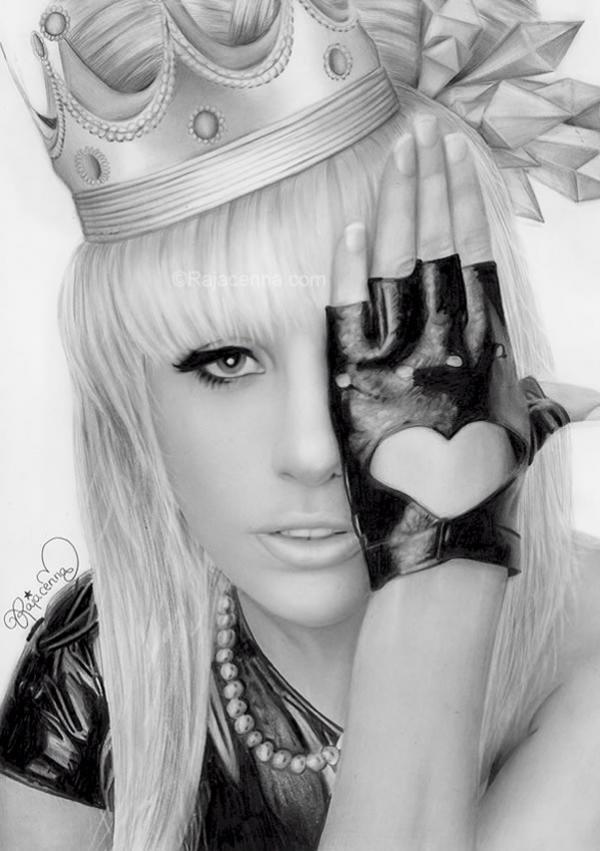 Pencil Portraits Drawings by Rajacenna