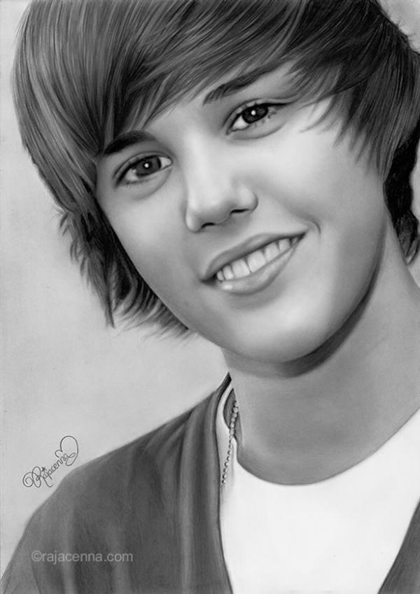 Pencil Portraits Drawings by Rajacenna