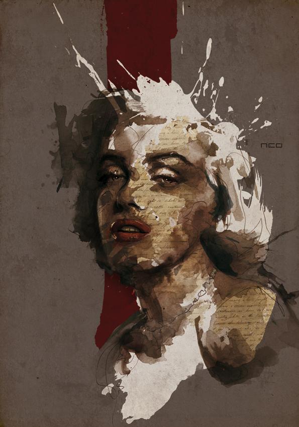 Amazing Portrait Illustrations by Florian Nicolle