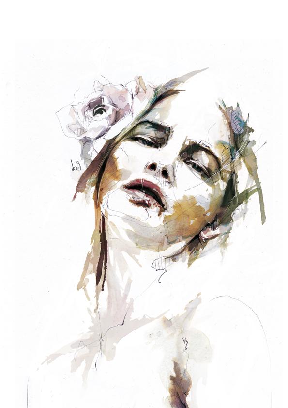 Amazing Portrait Illustrations by Florian Nicolle