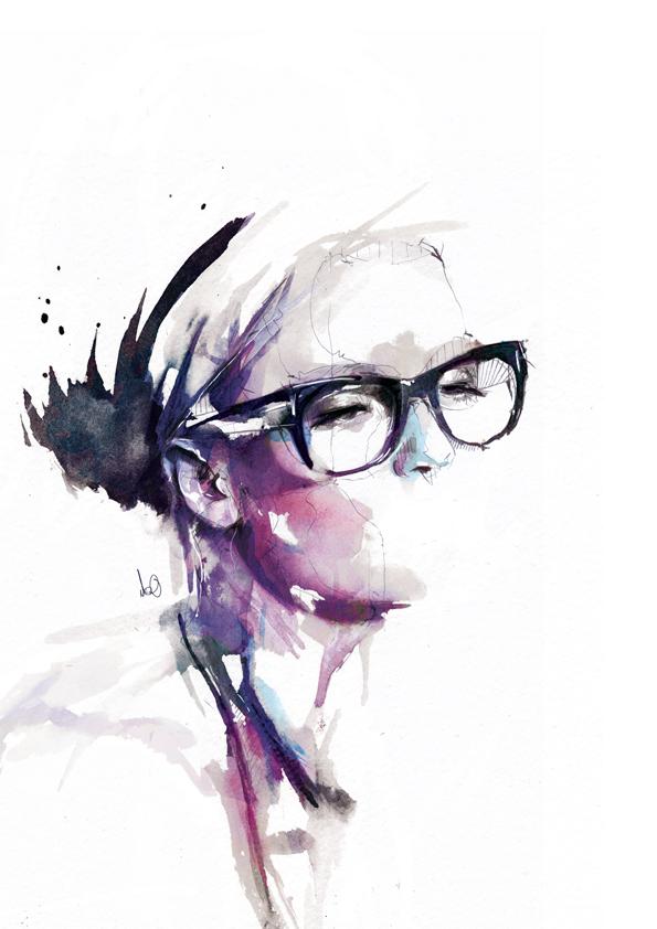 Amazing Portrait Illustrations by Florian Nicolle