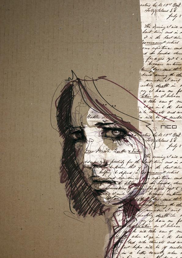 Amazing Portrait Illustrations by Florian Nicolle
