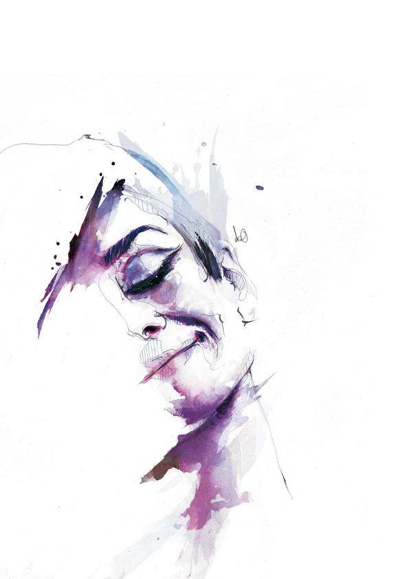 Amazing Portrait Illustrations by Florian Nicolle