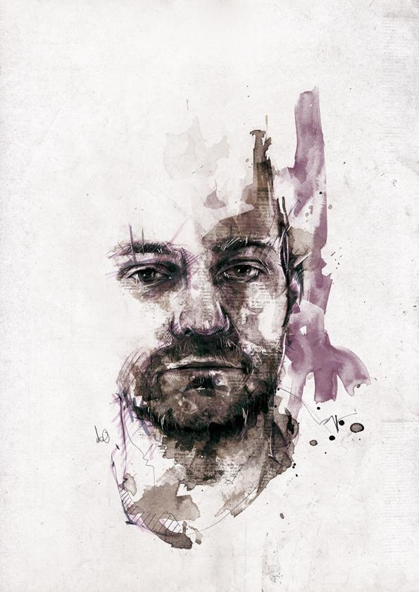 Amazing Portrait Illustrations by Florian Nicolle