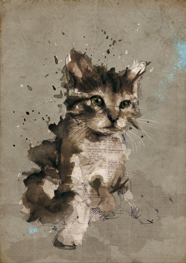 Amazing Portrait Illustrations by Florian Nicolle