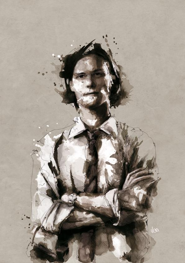 Amazing Portrait Illustrations by Florian Nicolle