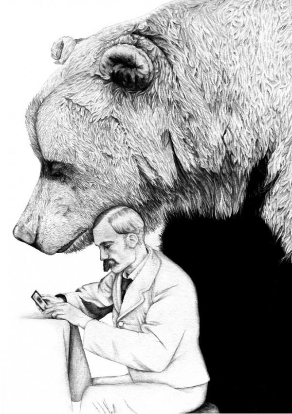 Pencil drawings by Amy Dover