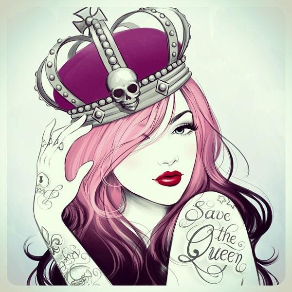 Tattoo Sketches by Tati Ferrigno