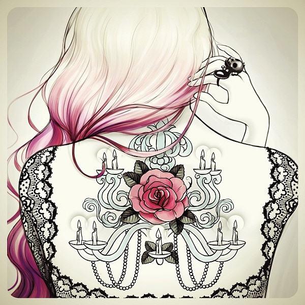 Tattoo Sketches by Tati Ferrigno
